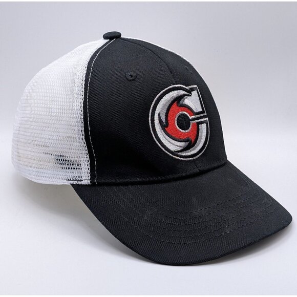 Cincinnati Cyclones Hockey Hat Snapback Adjustable Cap Trucker Hat Mesh Back - Picture 1 of 4